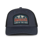Bigfoot America Land Of The Free Cap — Outdoor Cap Hat