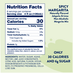 Natural Spicy Margarita - Mixer — Jordan's Skinny Mixes drink mix