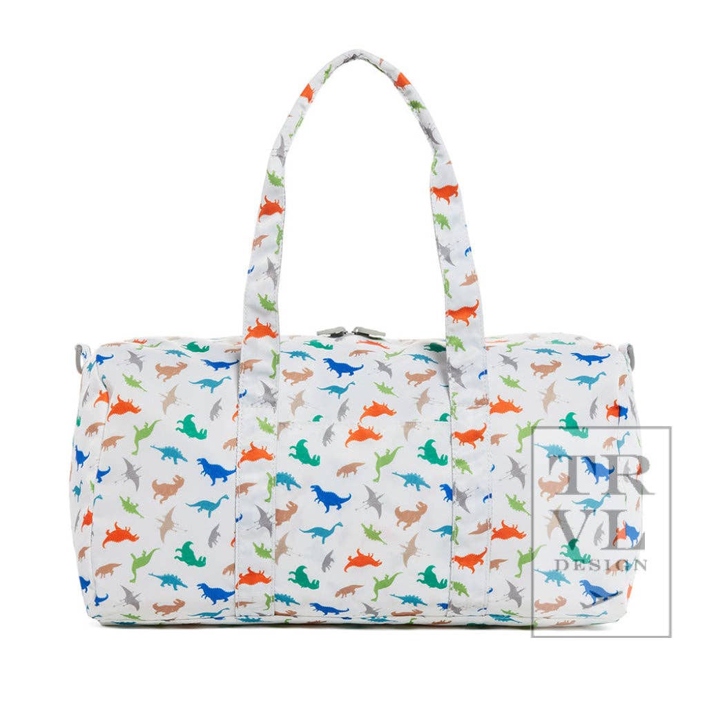 Weekender - Dino-mite Duffel Bag - Premium Duffel Bags from TRVL Design - Just $74.95! Shop now at Pat's Monograms