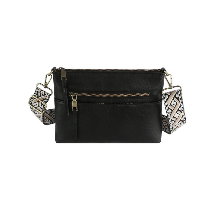 Boxy Rectangular Guitar Strap Crossbody Bag - Premium handbag from Handbag Factory Corp - Just $36.95! Shop now at Pat's Monograms