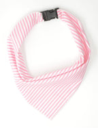 Pink Stripe Scarf — Dog Collar World Pet Accessories