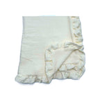 Muslin Ruffle Blanket - Baby Gift, Shower Gift, Newborn — Zsa Zsa & LoLLi Baby Accessories
