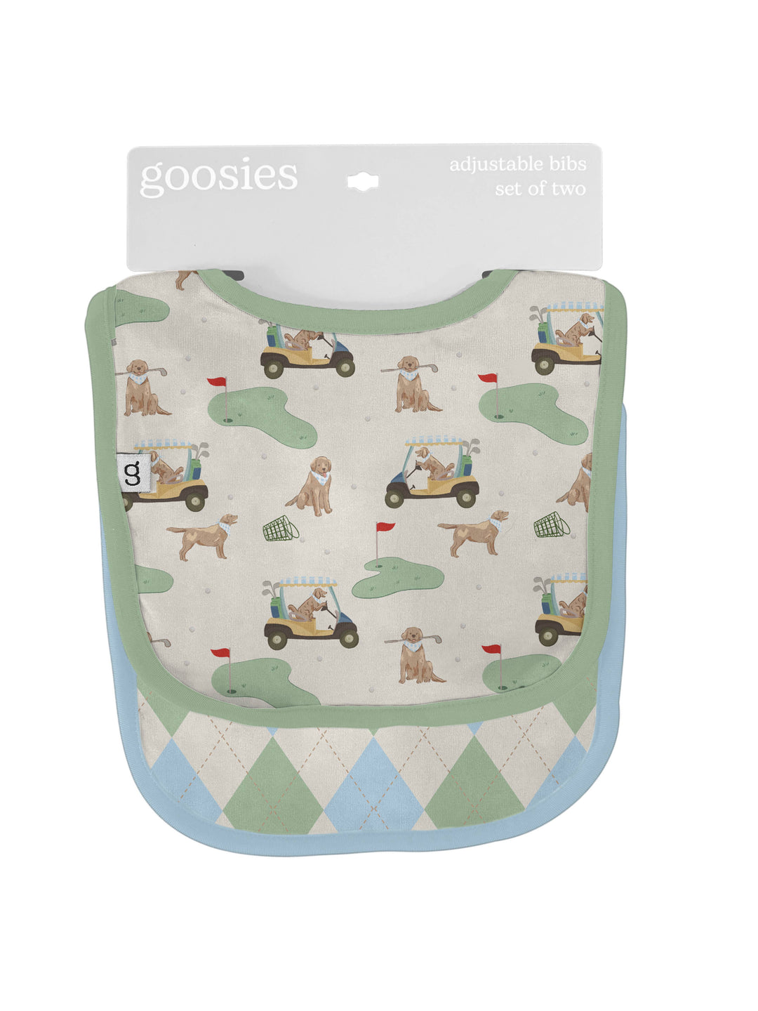 Bib Set - Barks & Birdies - Premium Baby Accessories from Goosies - Just $26.95! Shop now at Pat's Monograms