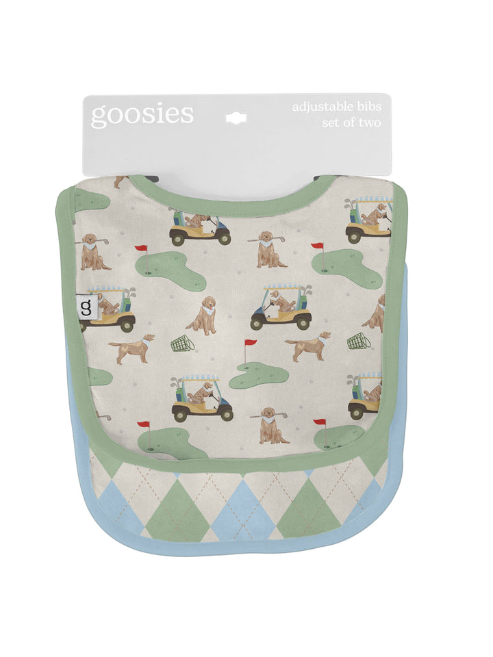 Bib Set - Barks & Birdies - Premium Baby Accessories from Goosies - Just $26.95! Shop now at Pat's Monograms