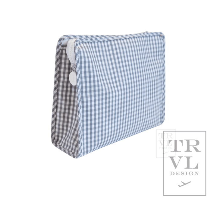 Roadie Large - Classic Gingham Print - Premium travel bag from TRVL Design - Just $32! Shop now at Pat's Monograms