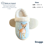 Chihuahua, Fawn Snuggs Slippers — E&S Pets