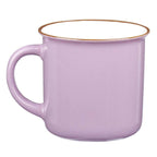 Let Your Light Shine Lavender Camp-style Coffee Mug - Matthe — Christian Art Gifts