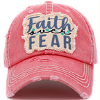 Faith Over Fear Hat — Your Fashion Wholesale