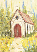 All Things Possible Red Door Church Canvas — Glory Haus art print