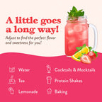 Strawberry Pink Lemonade Syrup Concentrate — Jordan's Skinny Mixes drink mix