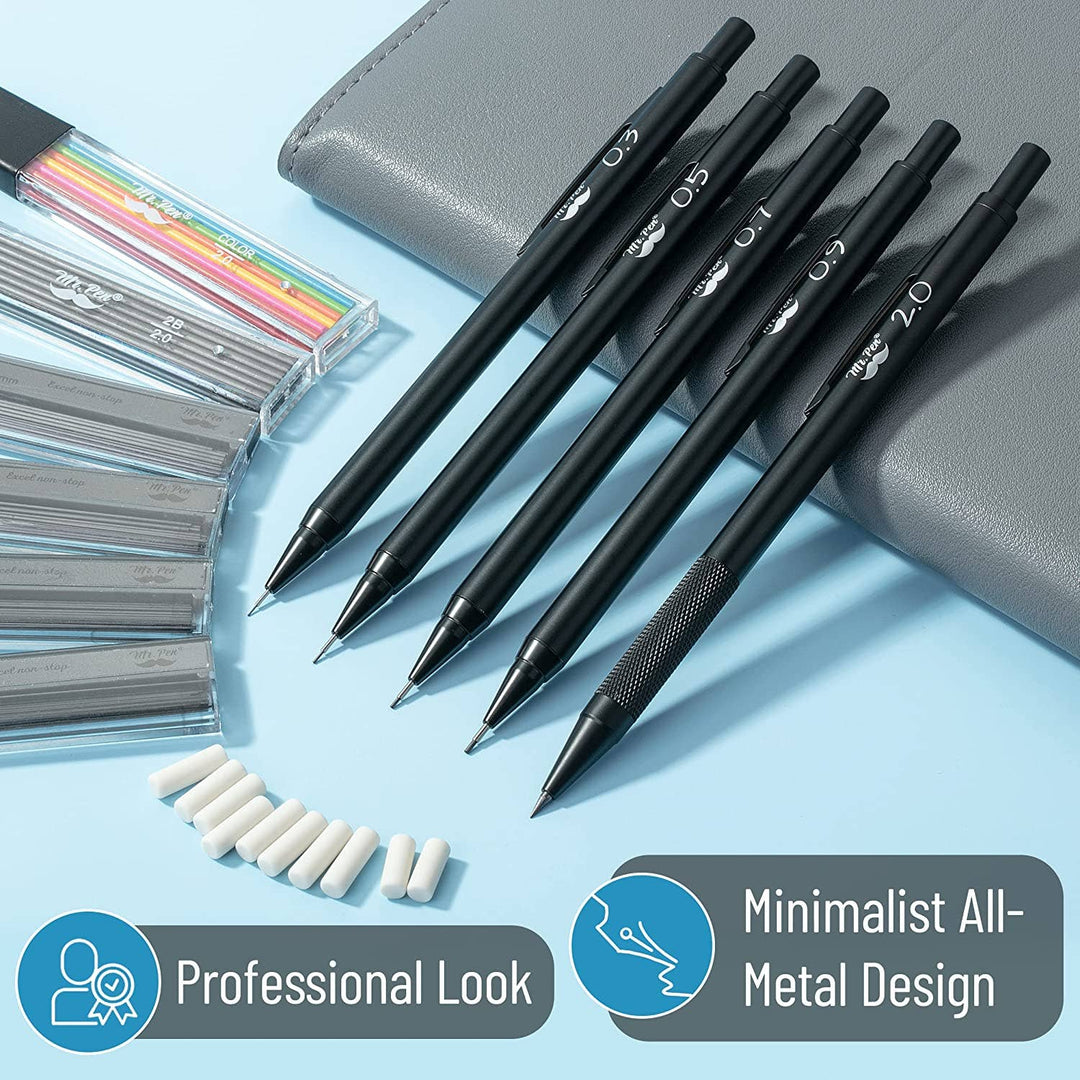 Metal Mechanical Pencils Precision Set - Premium Pens from Mr. Pen - Just $11.95! Shop now at Pat's Monograms
