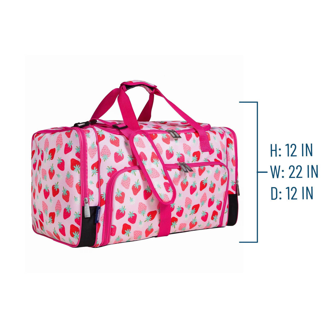 Strawberry Patch Weekender Duffel Bag - Premium Duffel Bags from Wildkin - Just $58.95! Shop now at Pat's Monograms