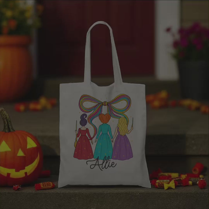 Personalized Halloween Trick or Treat Bags