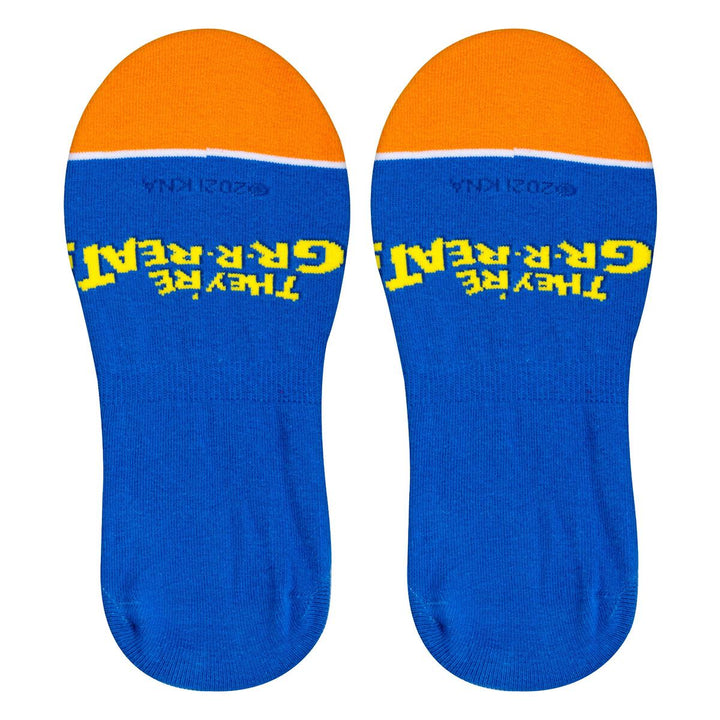 Tony The Tiger - Womens No Show Socks - Premium Socks from Cool Socks - Just $6.00! Shop now at Pat's Monograms