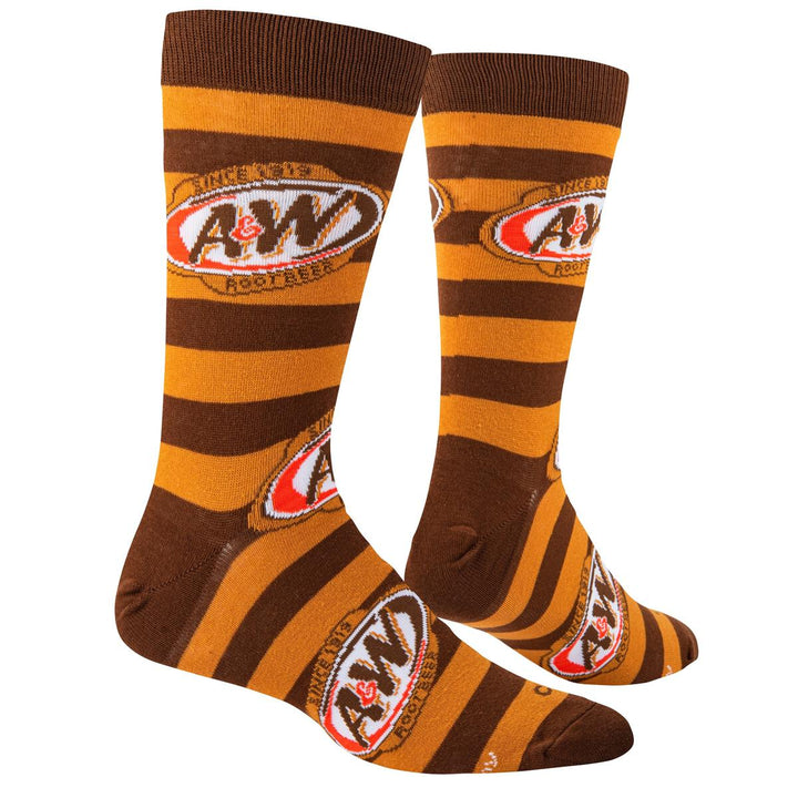 A&W Stripes Socks - Premium Socks from Cool Socks - Just $11.95! Shop now at Pat's Monograms