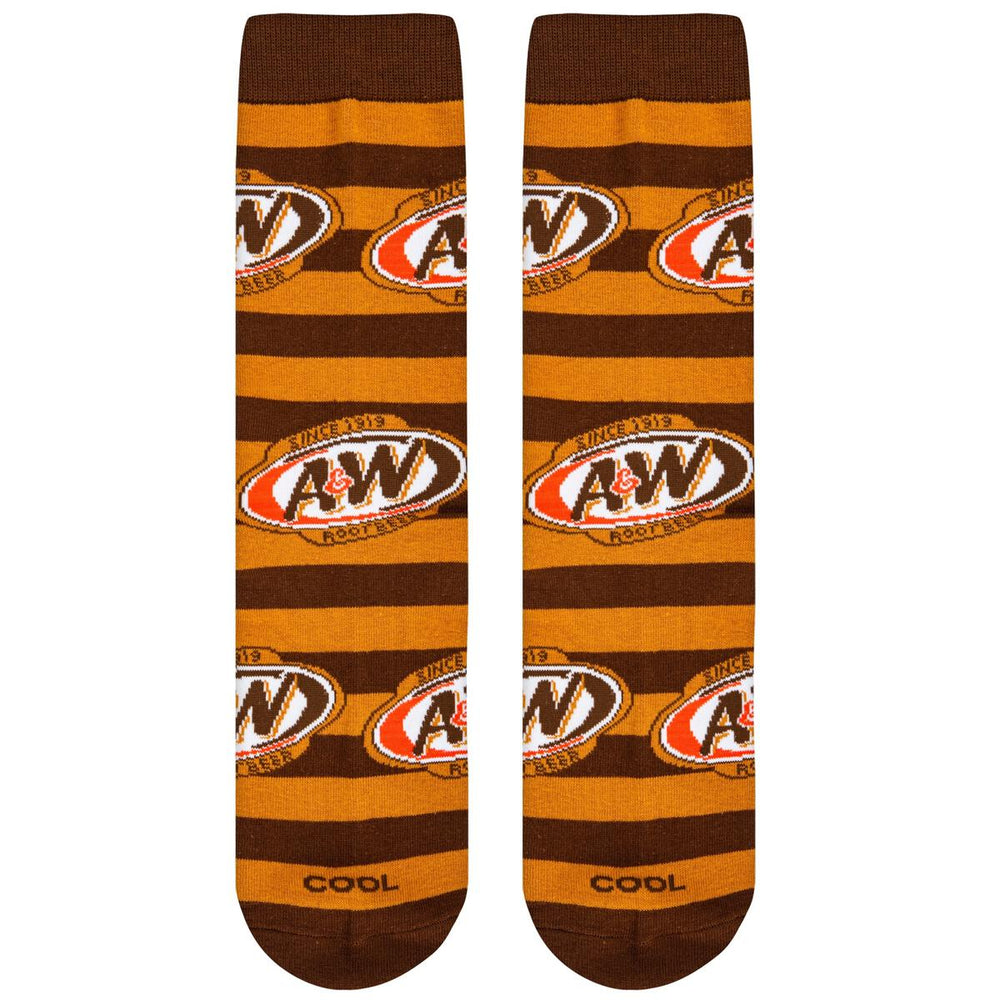 A&W Stripes Socks - Premium Socks from Cool Socks - Just $11.95! Shop now at Pat's Monograms