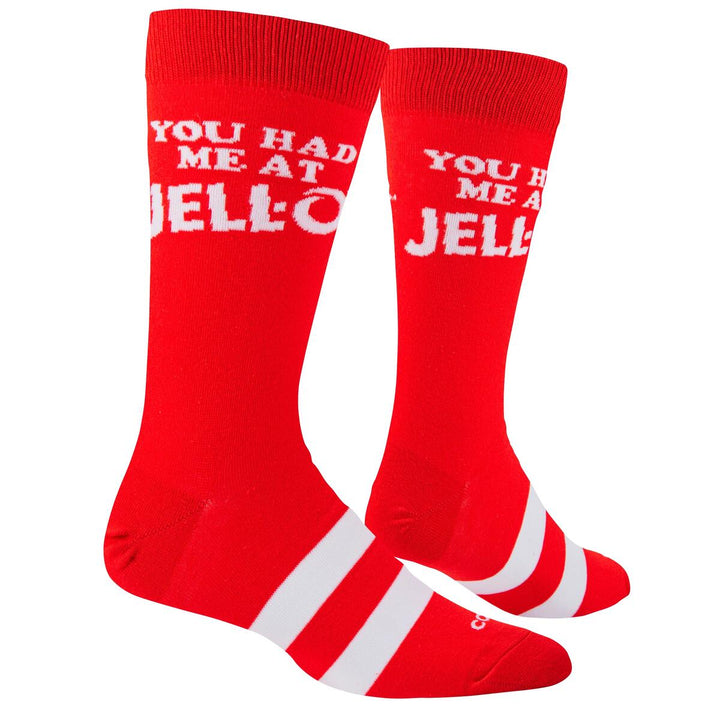 You Had Me at Jell-O Socks - Premium Socks from Cool Socks - Just $9.95! Shop now at Pat's Monograms