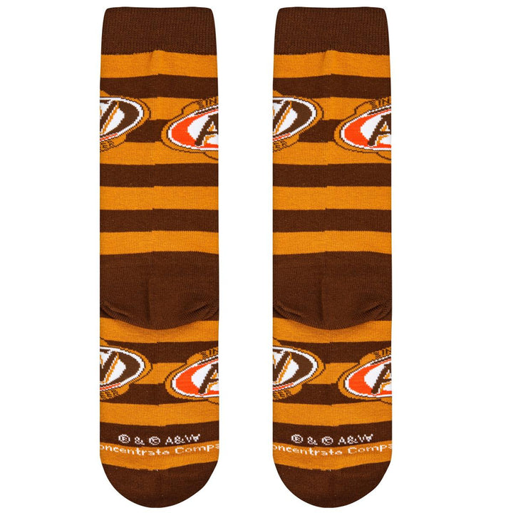 A&W Stripes Socks - Premium Socks from Cool Socks - Just $11.95! Shop now at Pat's Monograms