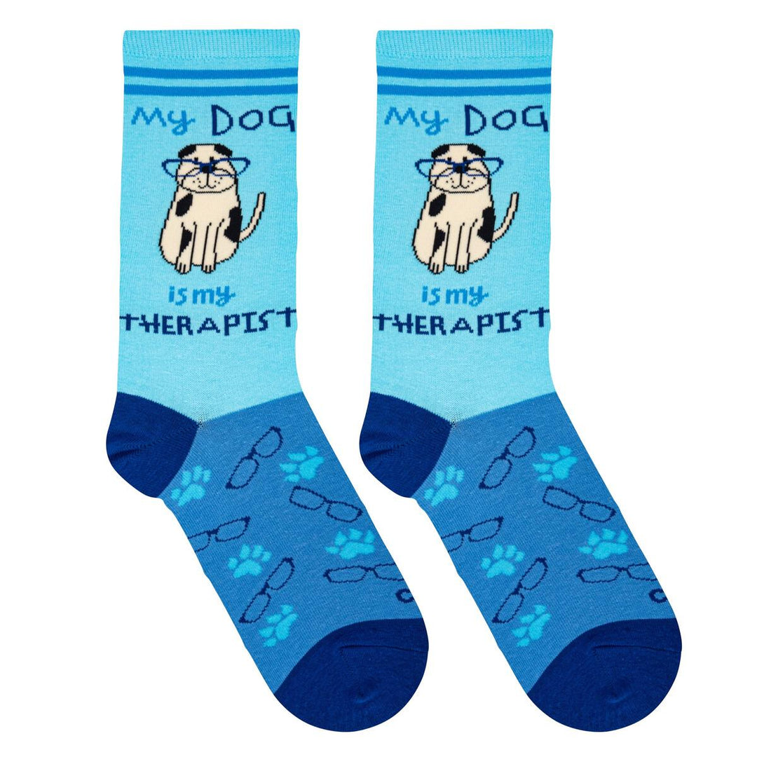 Dog Therapist Cushion Knit Socks - Women - Premium Socks from Cool Socks - Just $11.95! Shop now at Pat's Monograms