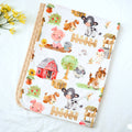 Baby & Toddler Minky Blanket - Farm Animals — Honey Lemonade
