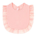 Muslin Ruffle Bib - Premium Baby Accessories from Zsa Zsa & LoLLi - Just $8.95! Shop now at Pat's Monograms