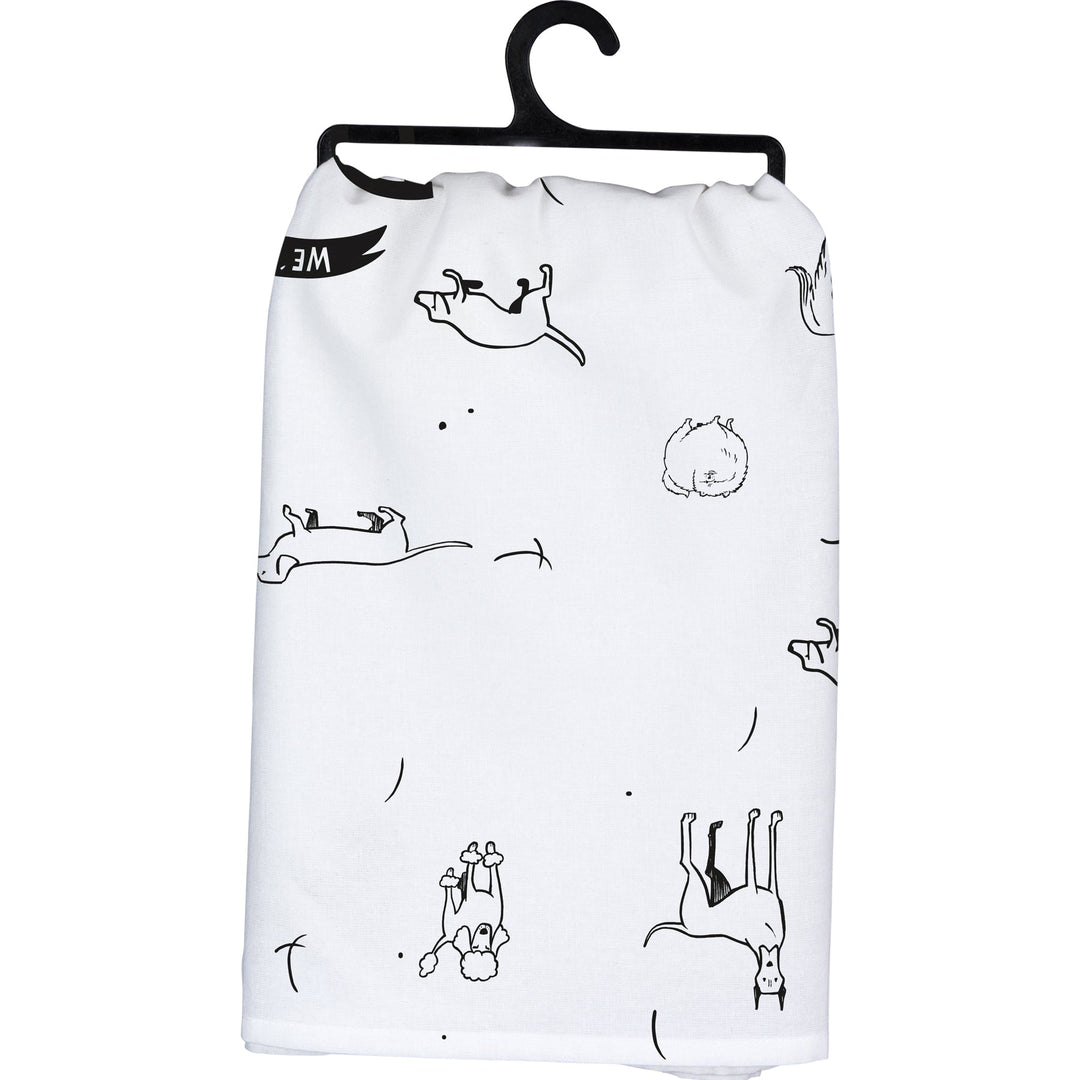 Kitchen Towel - Embrace The Dog Hair - Premium Kitchen Towel from Primitives by Kathy - Just $8.95! Shop now at Pat's Monograms