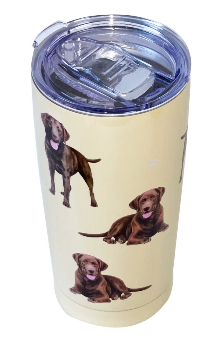 Chocolate Labrador SERENGETI Ultimate 3D Tumbler - Stainless Steel - Premium Tumblers from E&S Pets - Just $27.95! Shop now at Pat's Monograms