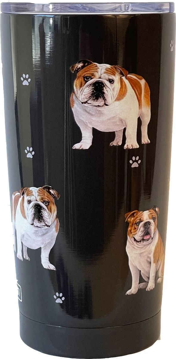 Bulldog SERENGETI Ultimate 3D Tumbler - Stainless Steel - Premium Tumblers from E&S Pets - Just $27.95! Shop now at Pat's Monograms
