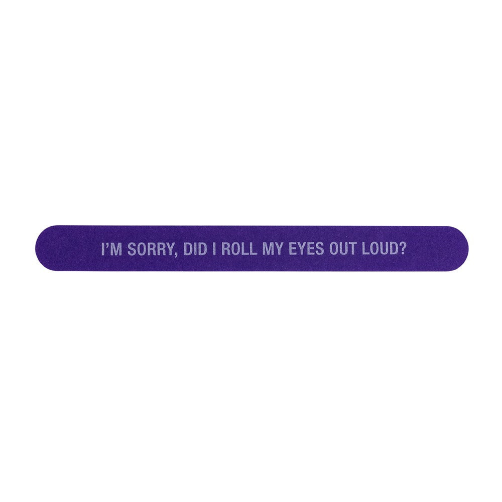 Say What Nail Files - Premium Nail Files & Emery Boards from About Face - Just $3.65! Shop now at Pat's Monograms