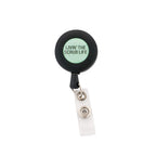 Say What Badge Reels — About Face badge reel