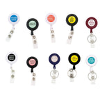 Say What Badge Reels — About Face badge reel