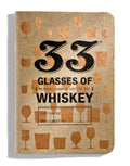 33 Glasses Of Whiskey Journal — 33 Books Co. gift item