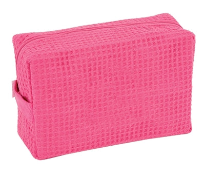 Waffle Weave Cosmetic Bag - Premium Cosmetic Bag from Pendergrass - Just $12.00! Shop now at Pat's Monograms