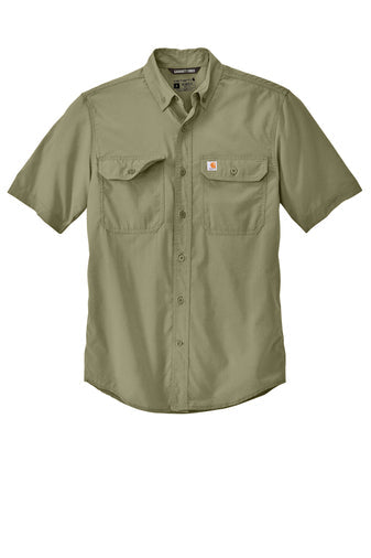 Carhartt Force ® Solid Short Sleeve Shirt - CT105292 - Premium Workwear from Carhartt - Just $68.95! Shop now at Pat's Monograms