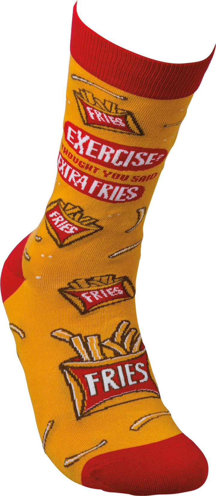 Extra Fried - Premium Socks from Primitives by Kathy - Just $7.95! Shop now at Pat's Monograms