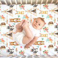 Standard Size Fitted Crib Sheet - Woodland Tribe — Honey Lemonade