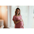 Rose Mommy Labor and Delivery/ Nursing Gown — Three Little Tots Nursing & Feeding