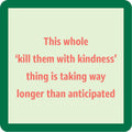 Kindness Coaster — Drinks on Me coasters