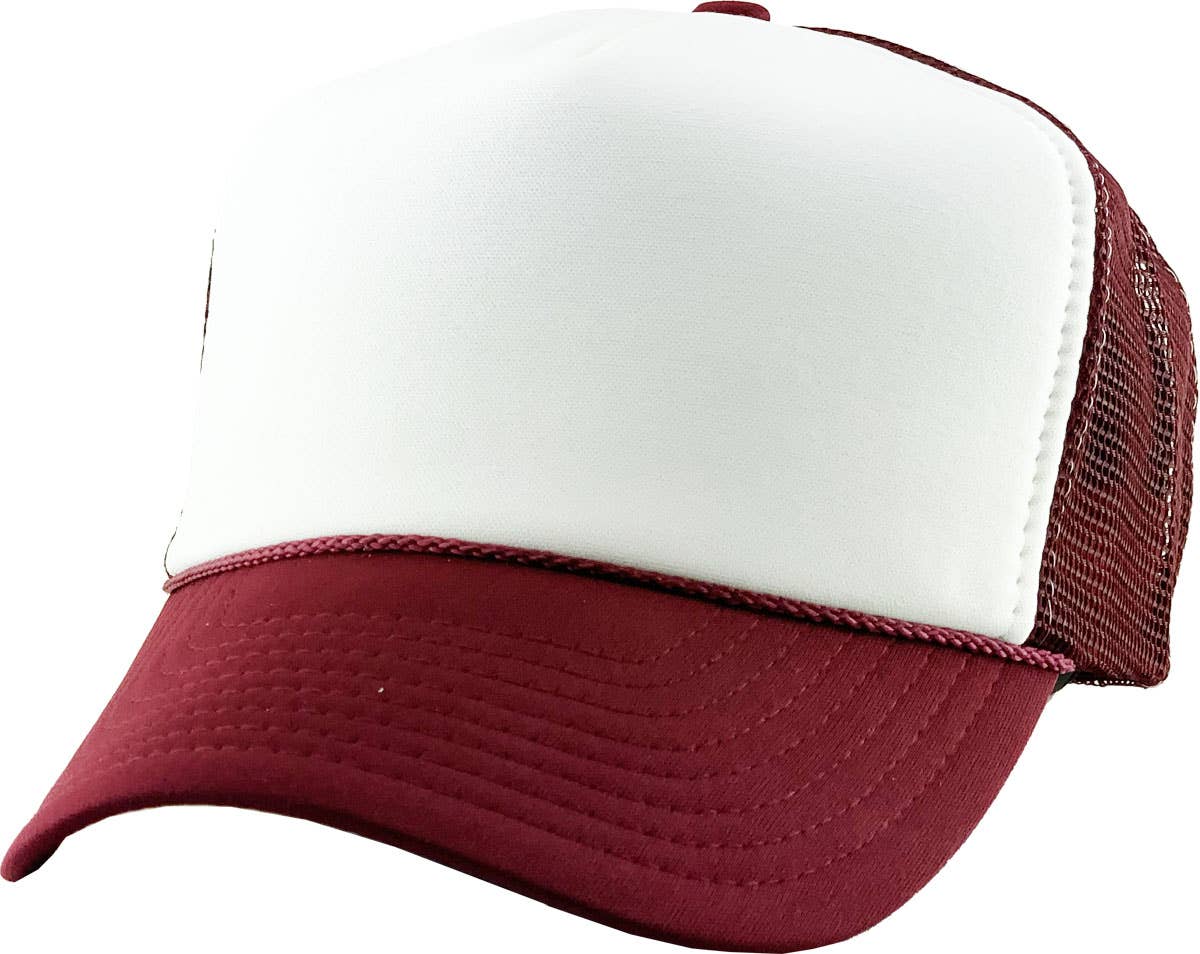 Classic Foam Front Trucker Hat - Split Color — KBETHOS