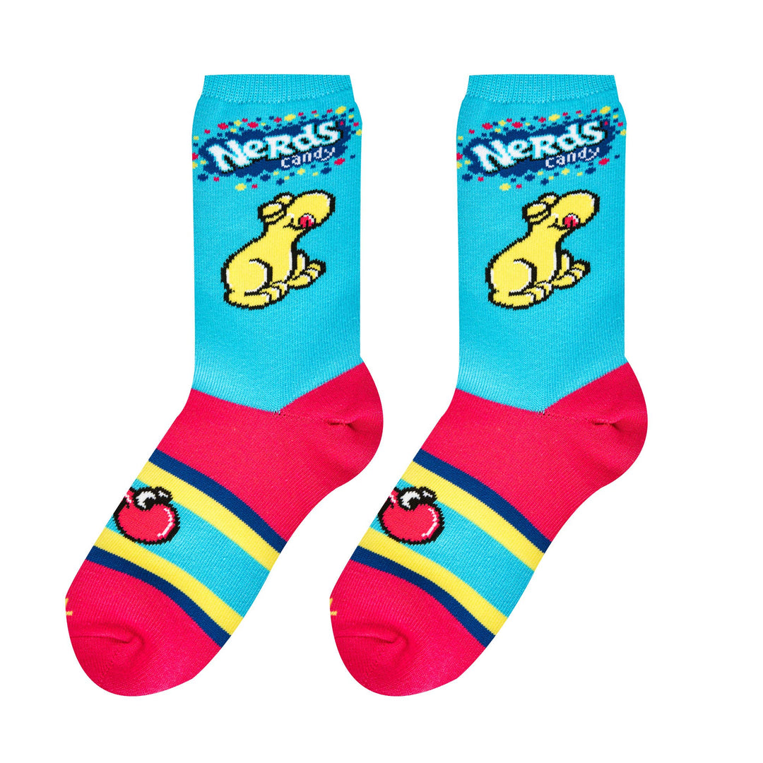 Nerds - Kids 7-10 Crew - Premium Socks from Cool Socks - Just $9.99! Shop now at Pat's Monograms