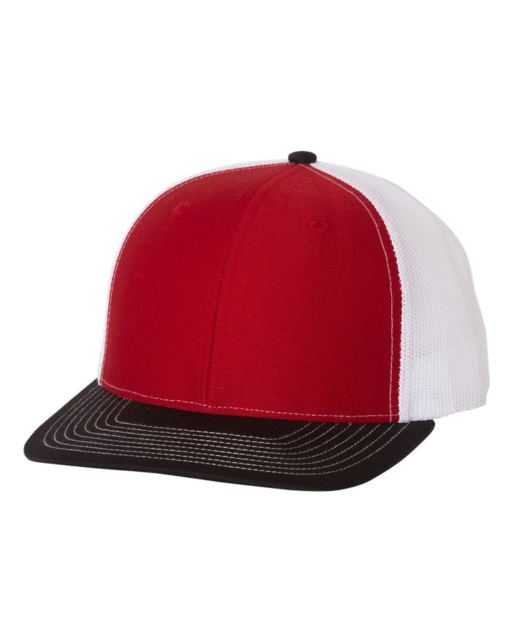 State Pride Richardson 112 Leather Patch Hat - Premium Caps from Richardson - Just $27.95! Shop now at Pat's Monograms