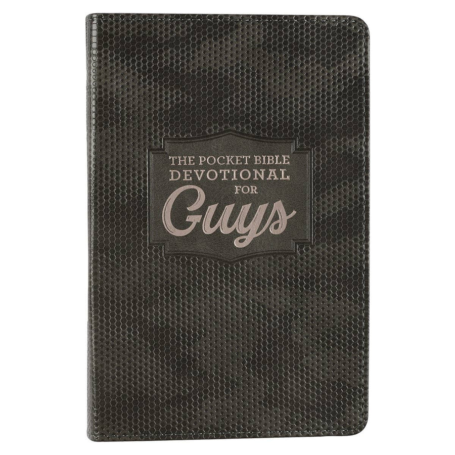 Pocket Devotional for Guys Lux Camo - Premium Books and Devotionals from Christian Art Gifts - Just $14.99! Shop now at Pat's Monograms