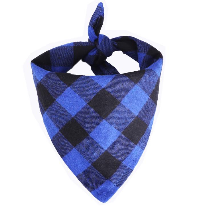 Buffalo Plaid Dog Bandana - Premium Dog Bandana from Pat's Monograms - Just $12.00! Shop now at Pat's Monograms
