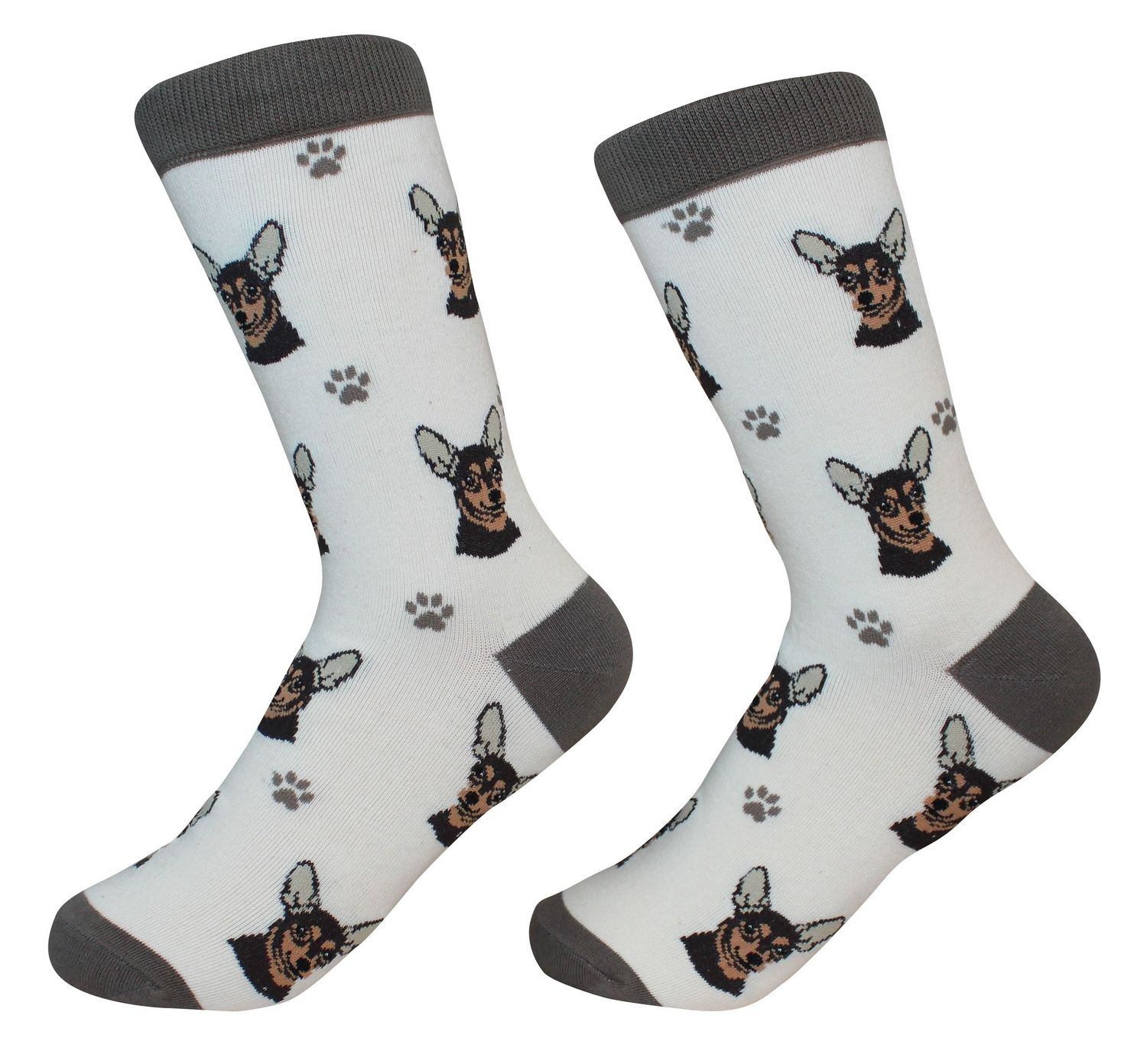 Chihuahua Black Dog Socks - Premium Socks from Sock Daddy - Just $10.95! Shop now at Pat's Monograms