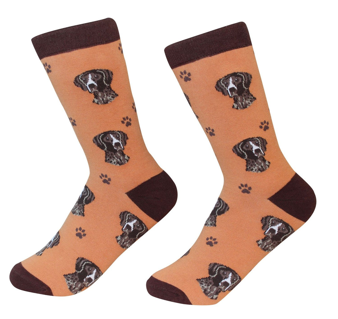 German Shorthaired Pointer Dog Socks - Premium Socks from Sock Daddy - Just $10.95! Shop now at Pat's Monograms