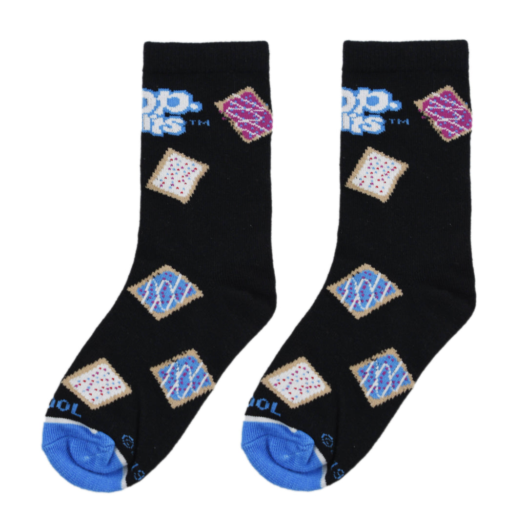 Pop Tarts Logo Socks - Kids 7-10 - Premium socks from Cool Socks - Just $8! Shop now at Pat's Monograms