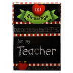 101 Blessings For My Teacher Box of Blessings — Christian Art Gifts Books and Devotionals