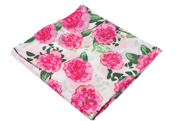 Live Life in Full Bloom Swaddle - Premium Baby Gift Sets from LollyBanks - Just $19.95! Shop now at Pat's Monograms