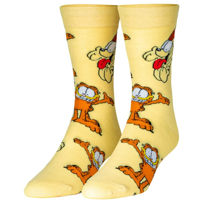 Garfield Crew Socks - Premium Socks from Crazy Socks - Just $8! Shop now at Pat's Monograms