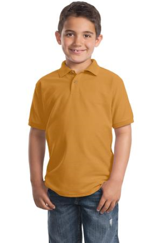 Veritas -Y500 Port Authority Unisex Youth Silk Touch Polo - Premium School Uniform from Pat's Monograms - Just $18! Shop now at Pat's Monograms